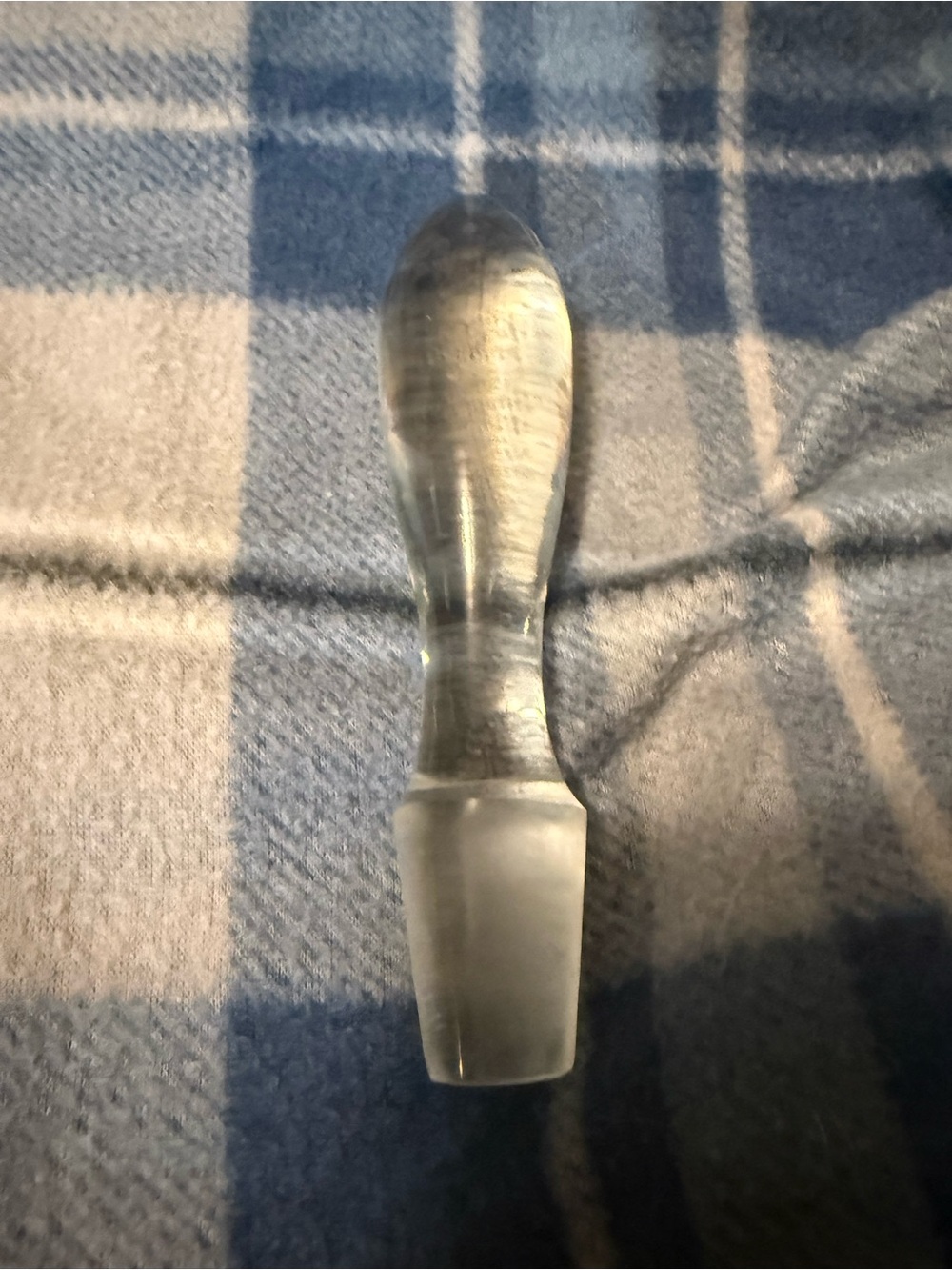Source Unknown Clear Glass Bottle Stopper - Transparent